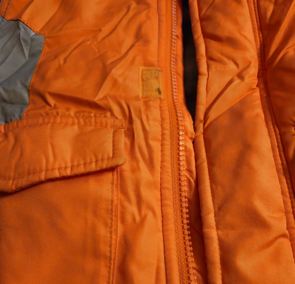 OshKosh B'Gosh Orange, Blue and Gray Winter Jacket